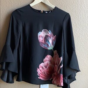 TED BAKER Suuzan Tranquility Waterfall Top 0